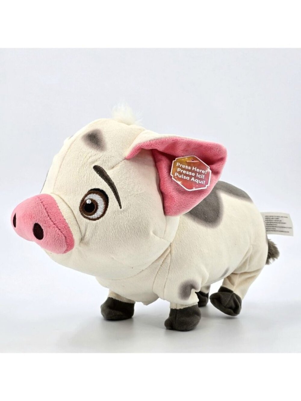 Disney Princess Moana Walk & Snort Pua Stuffed Animal Pig